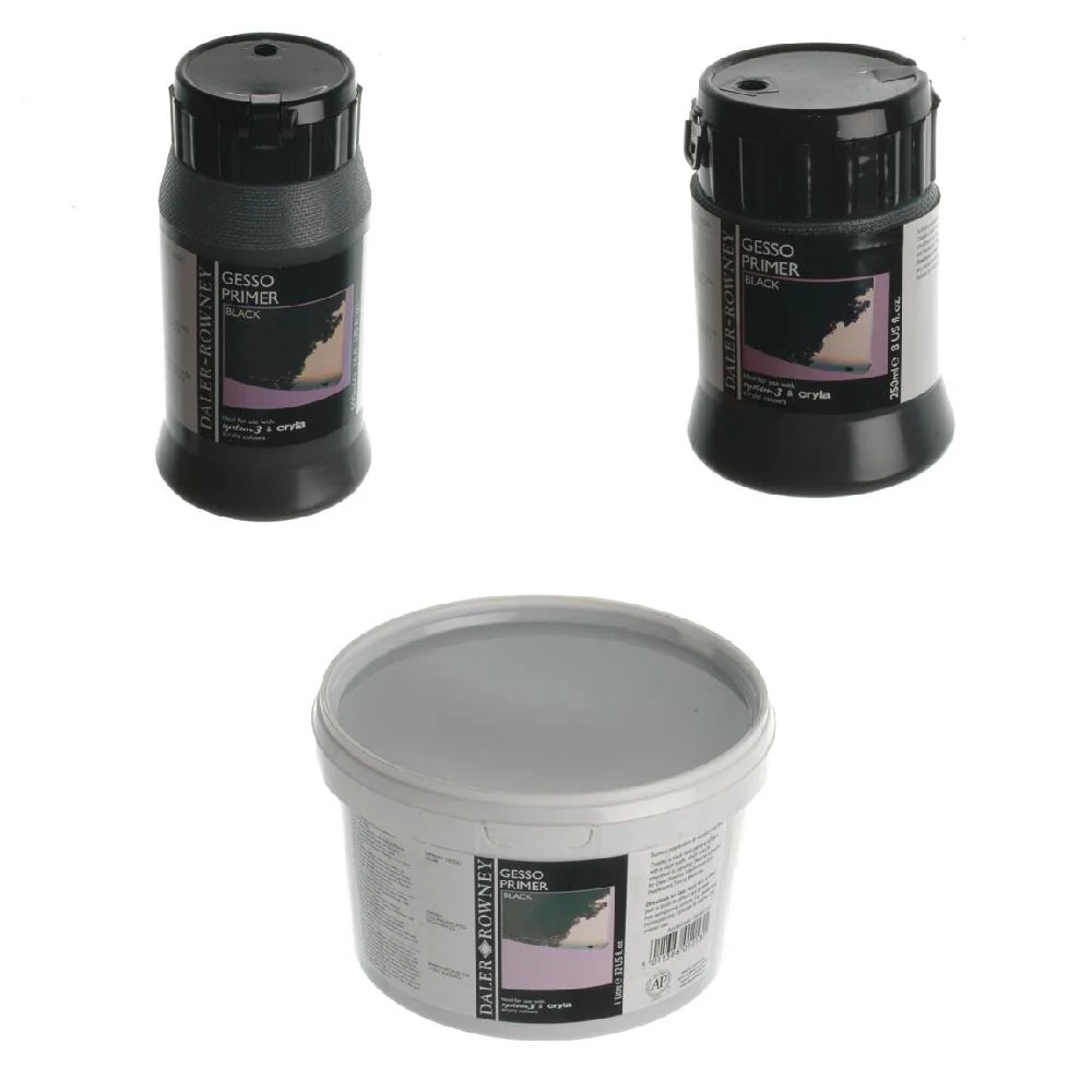 Daler Rowney Black Gesso Primer