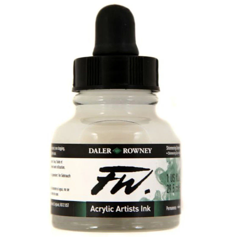 FW Acrylic Artists Ink 29.5ml Shimmering Green