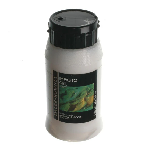 Daler Rowney Impasto Gel Matt Acrylic Medium - Image 3