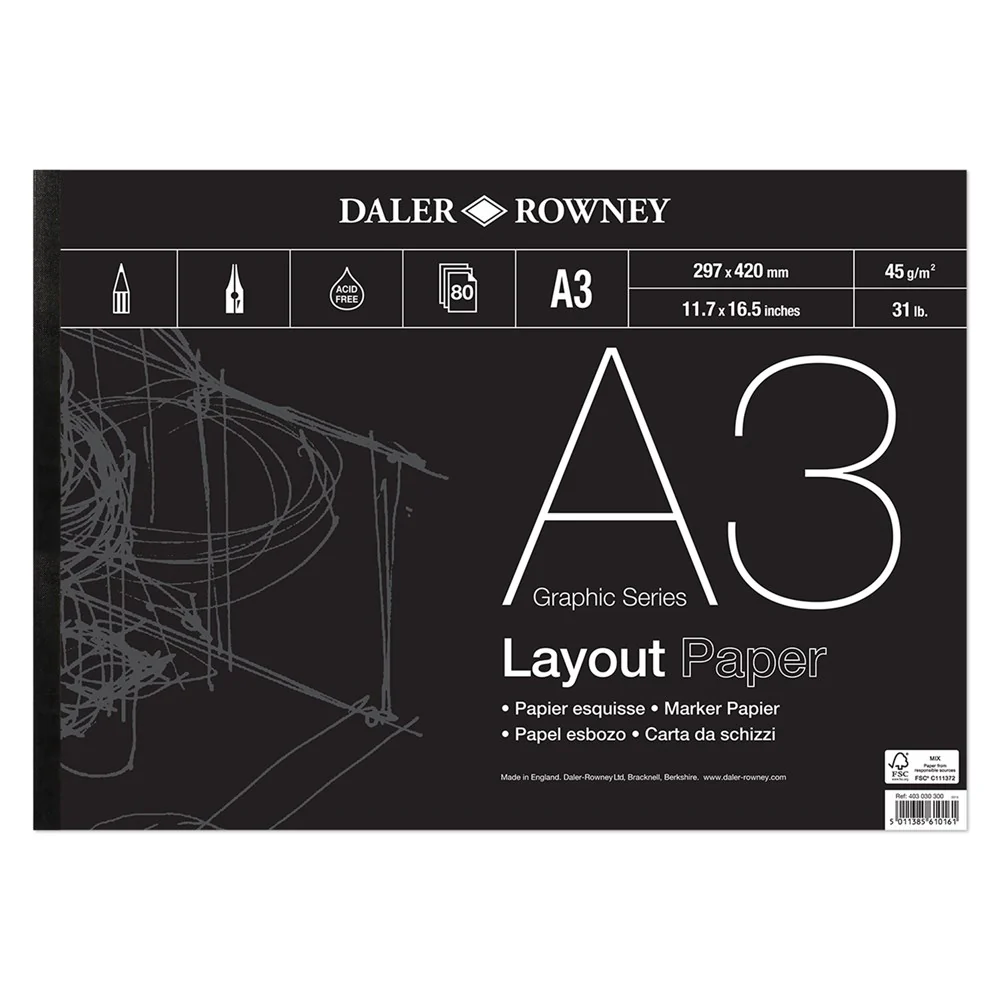 Graphic Series Layout Pad A3