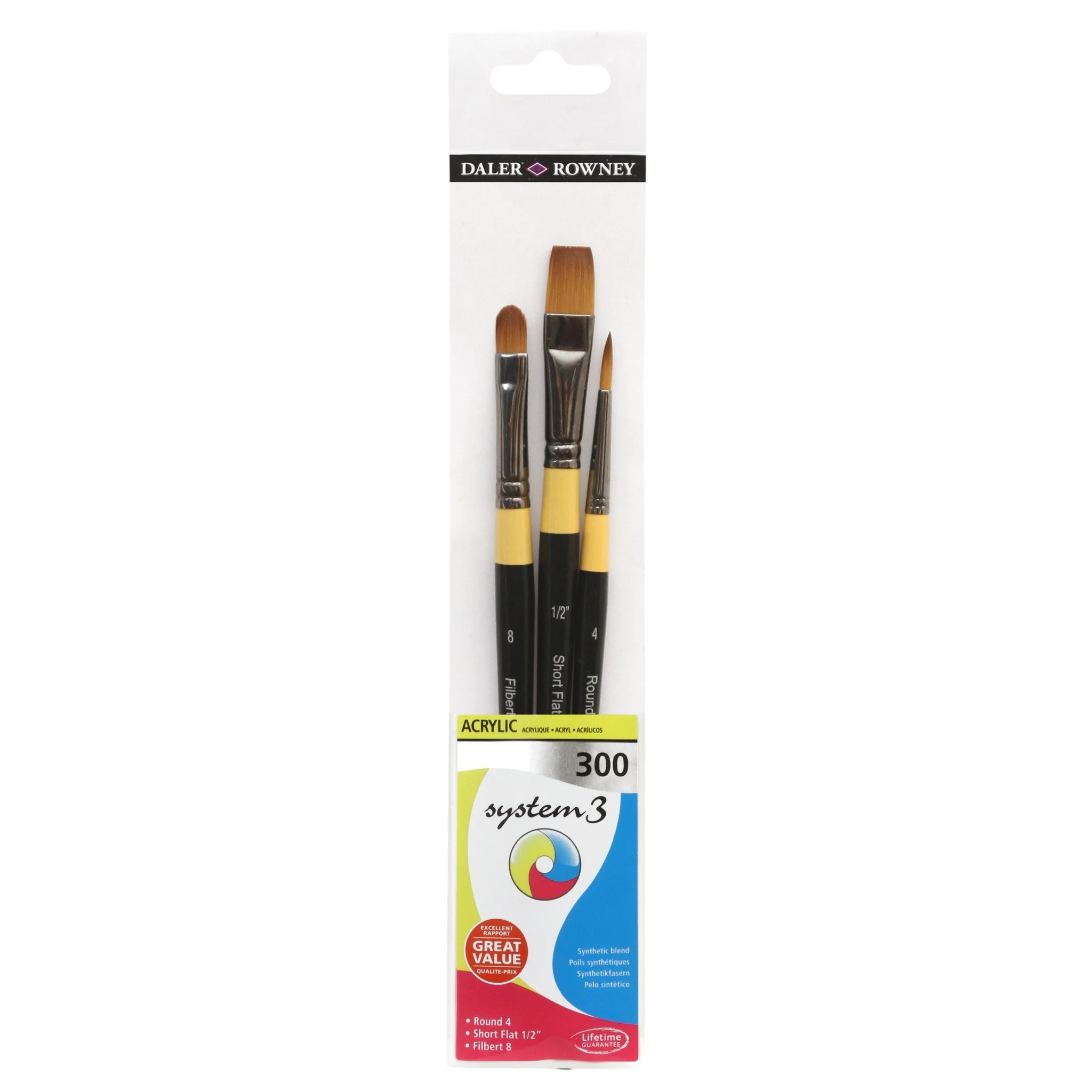 System3 Acrylic Brush Wallet 300