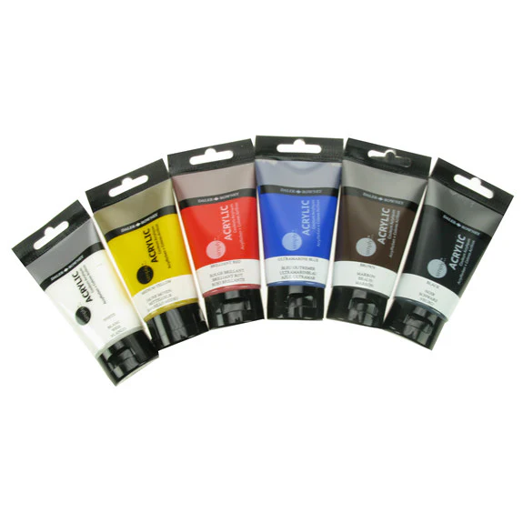 Simply Acrylic Paint Set 6 x 75ml