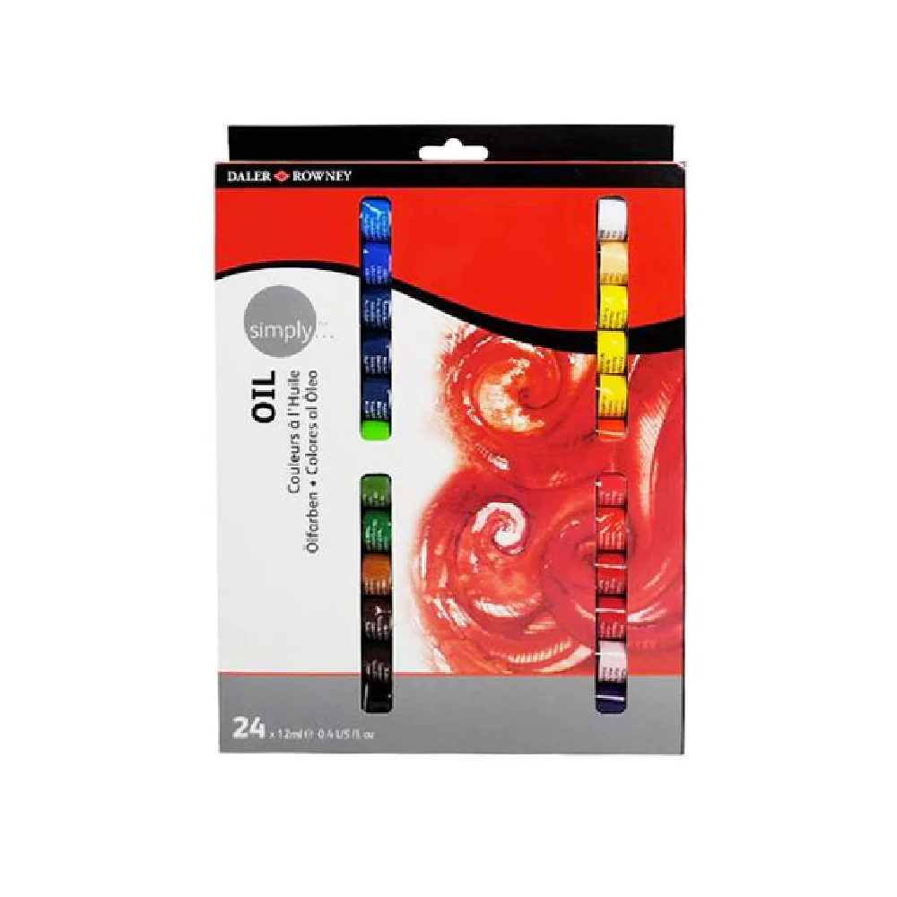 Simply Oil Paint Set 24 x 12ml