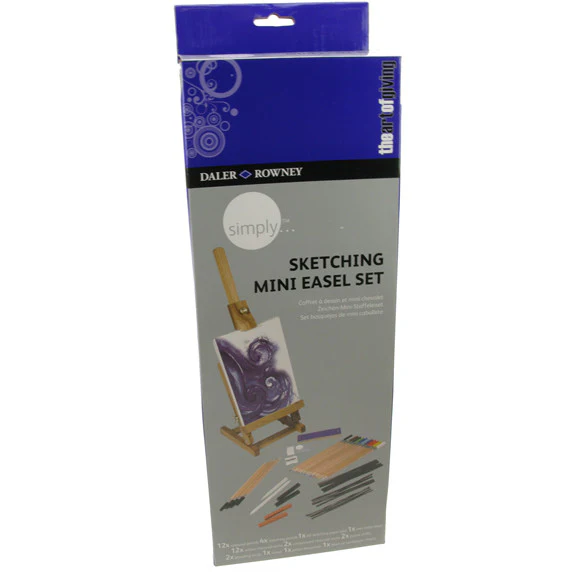 Simply Sketching Creative Mini Easel Set