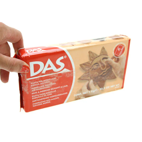 DAS Modelling Clay Terracotta 1kg - Image 2
