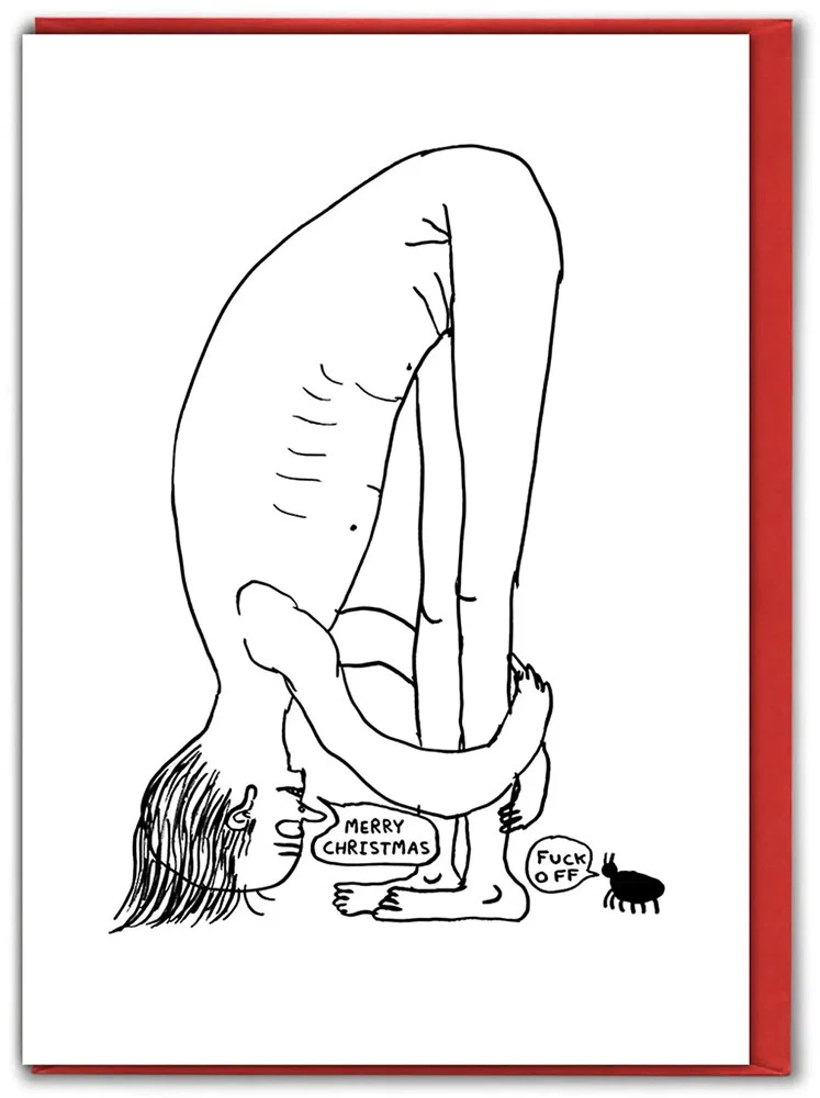 David Shrigley Ant Merry Christmas