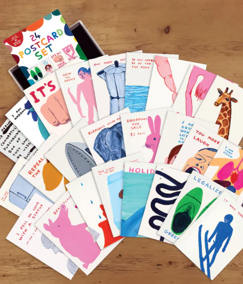 David Shrigley Postcard Box – Set 2 (24 pcs) - Image 2