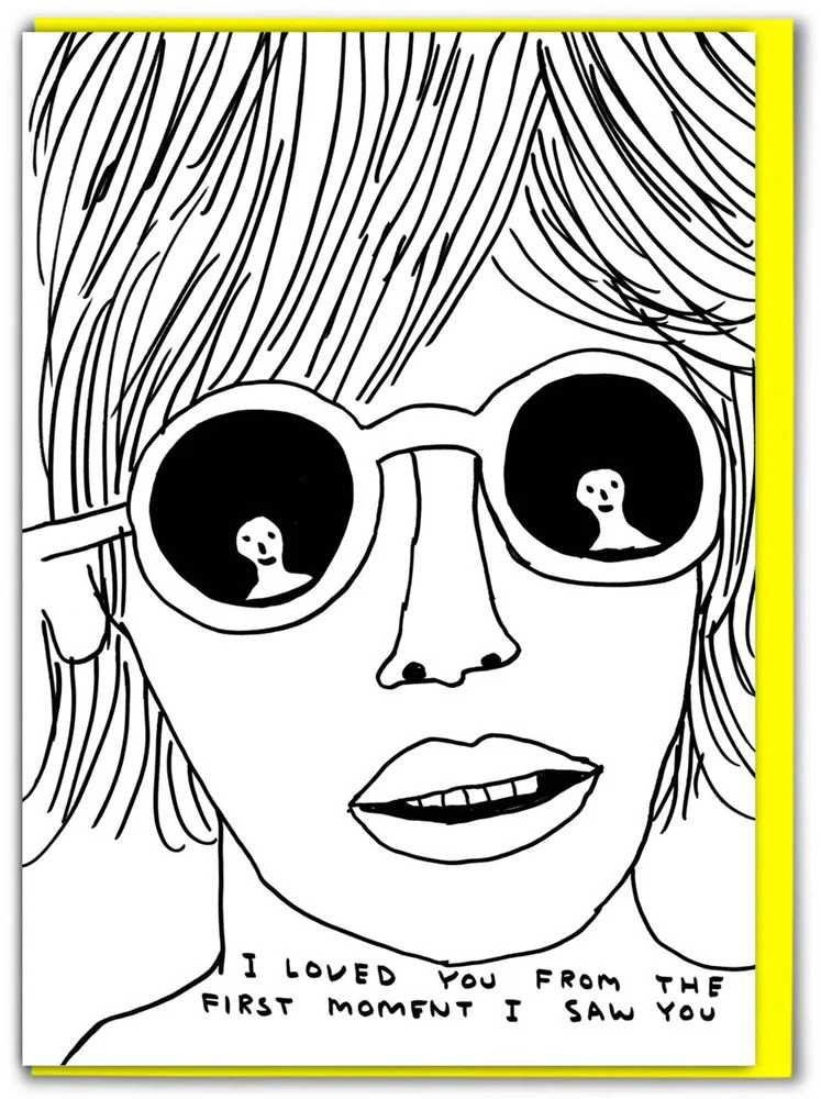 David Shrigley Card - I Loved You