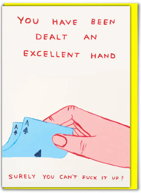 David Shrigley Card – Playing Cards