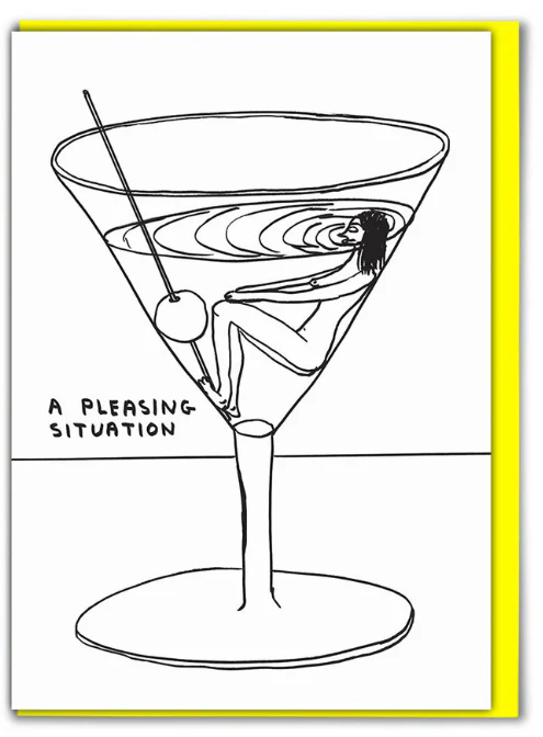 David Shrigley Card – Pleasing Situation