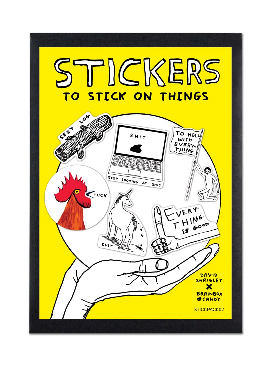 David Shrigley Stickers – Set 2