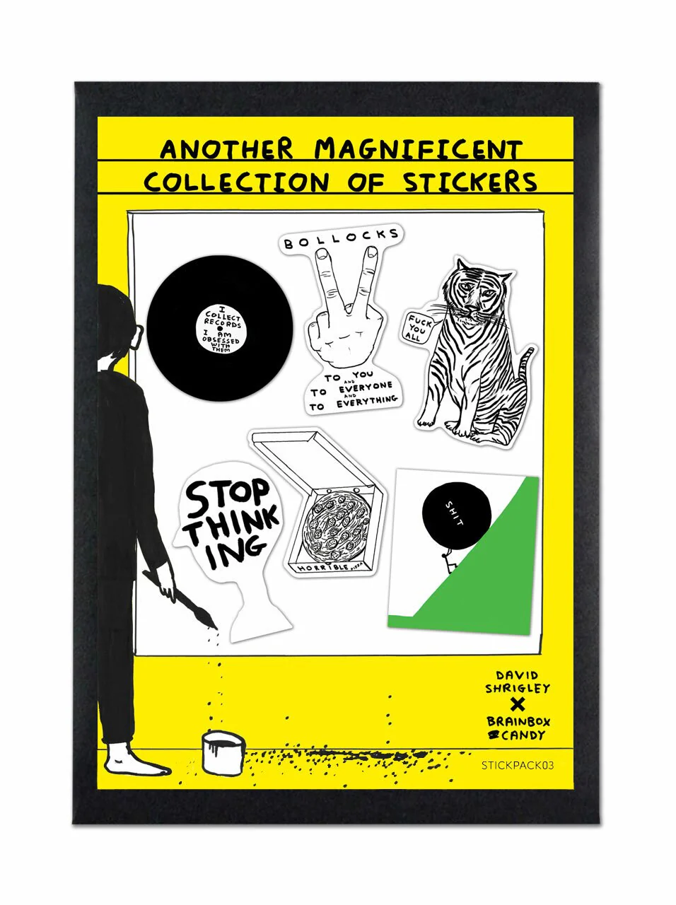 David Shrigley Stickers – Set 3