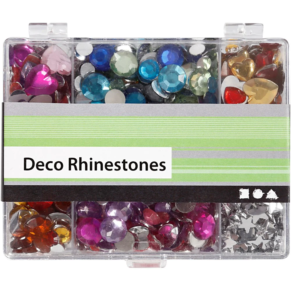 Deco: Rhinestones in Display Box: Assorted - Image 2