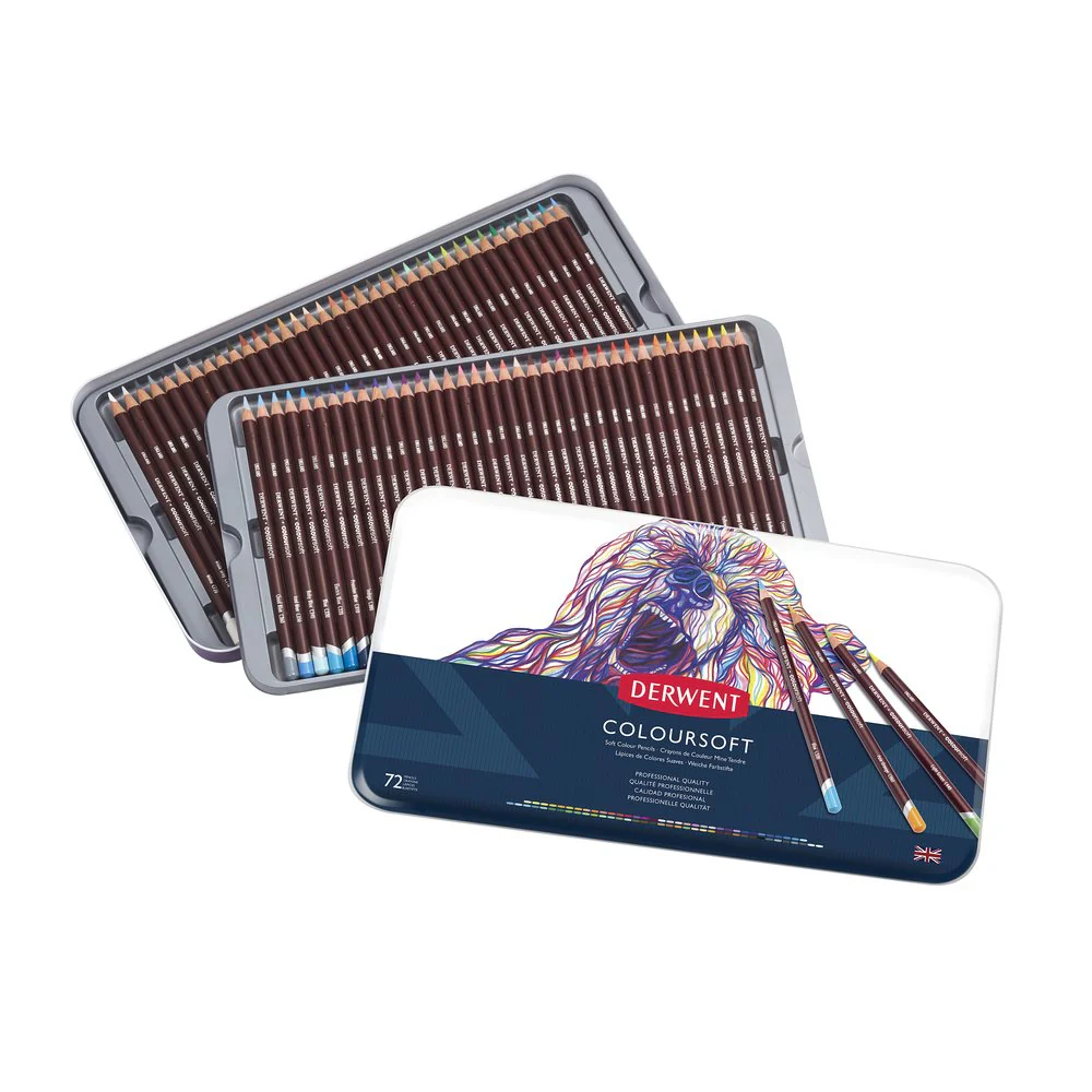 Derwent Coloursoft Tin Set - Image 5