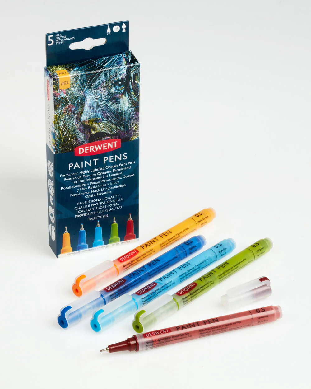 Derwent Paint Pen Set - Image 11