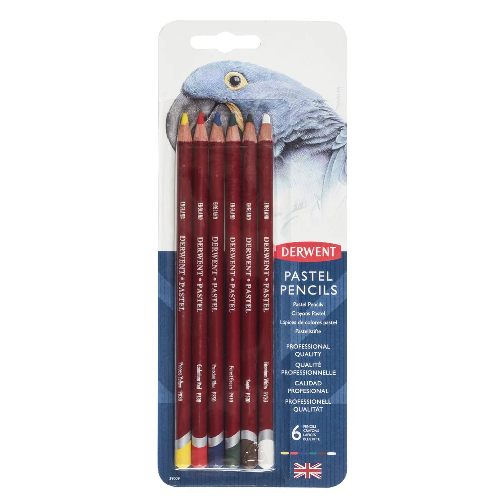 Derwent 6pk Pastel Pencils