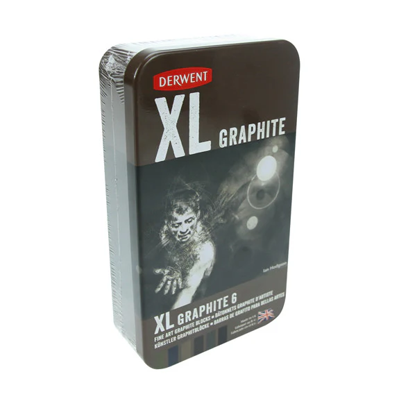Derwent 6pk XL Graphite