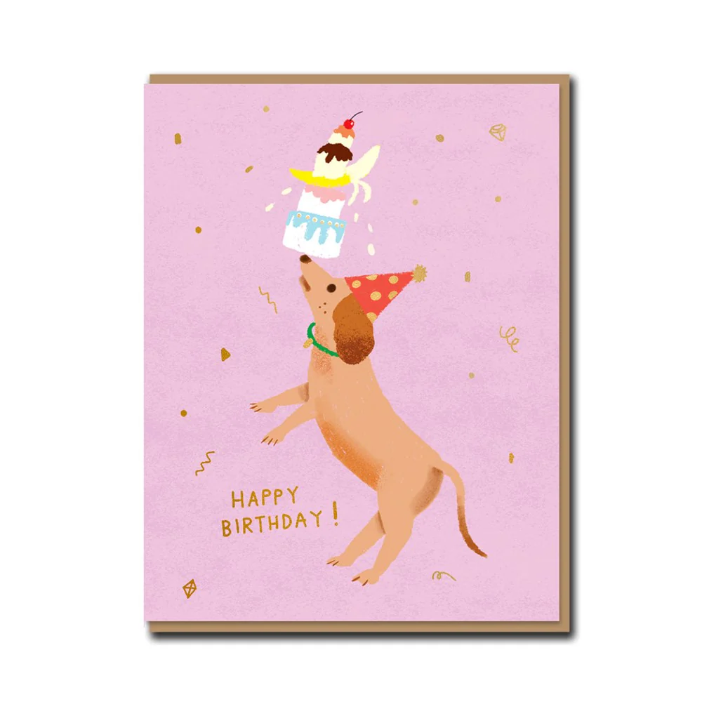 Dog Party Card