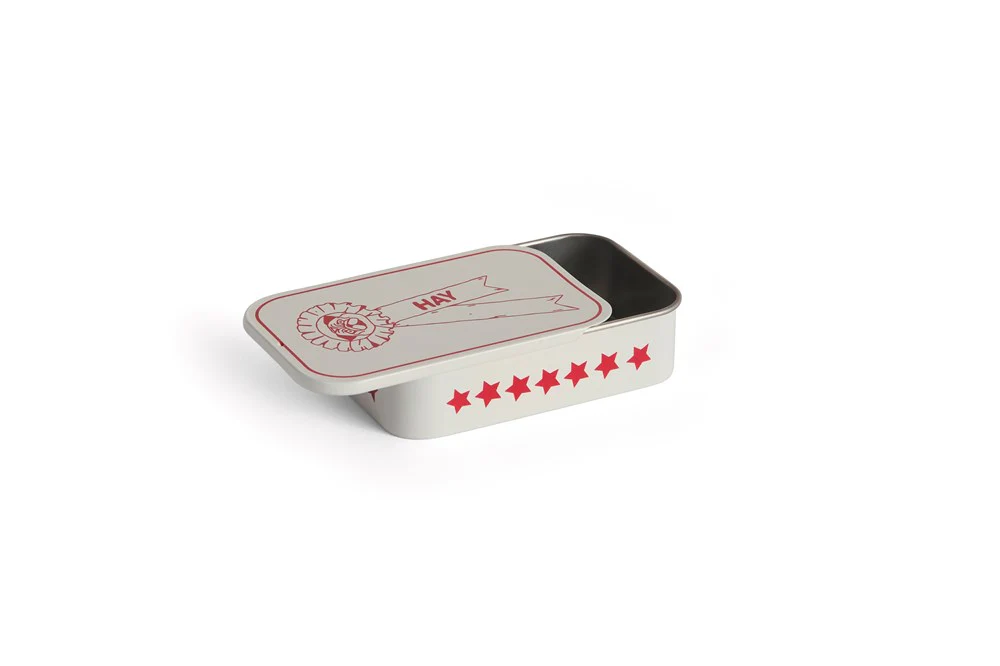 Dogs Treat Tin - Red and White - Image 2