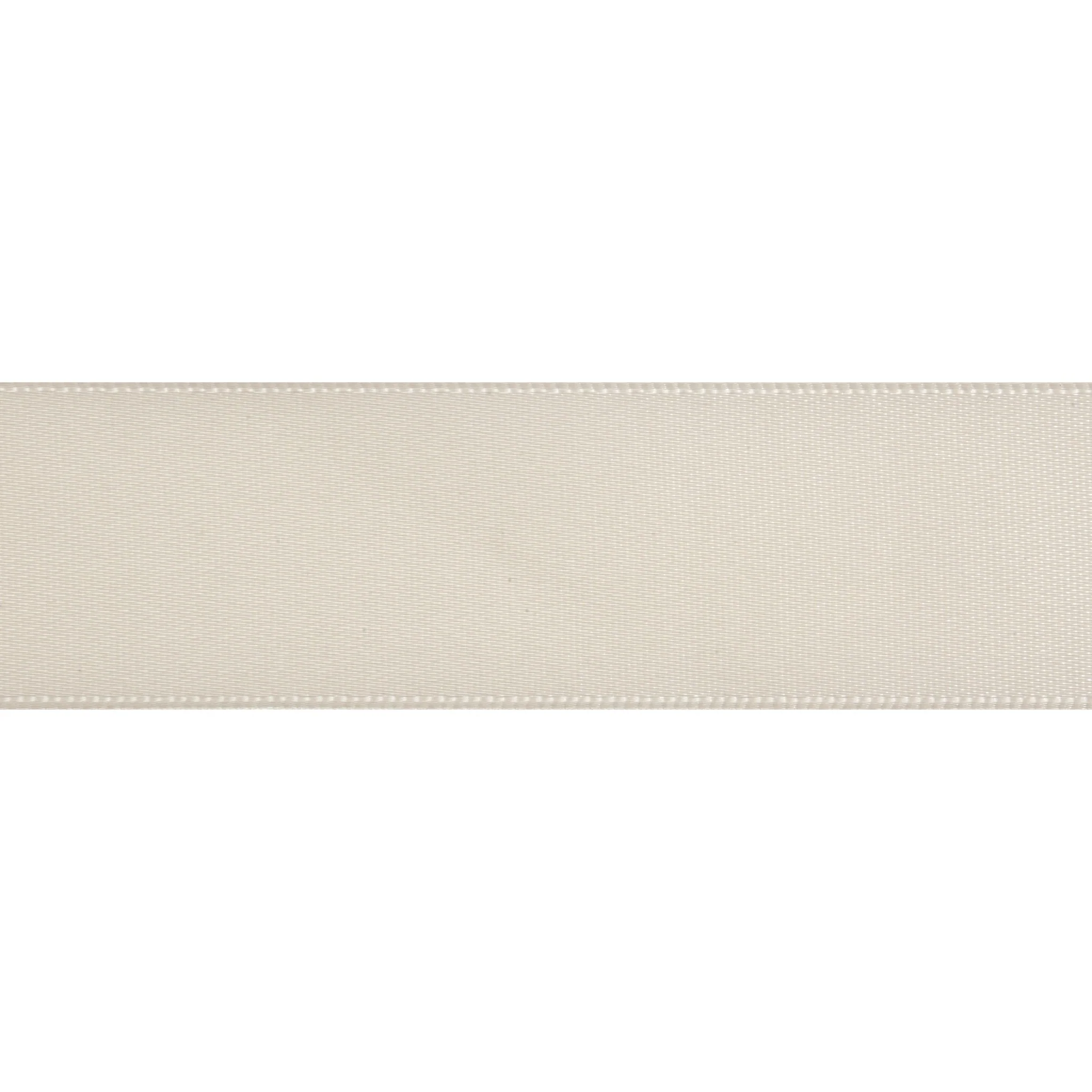 Double-Face Satin - 5m x 12mm - Cream