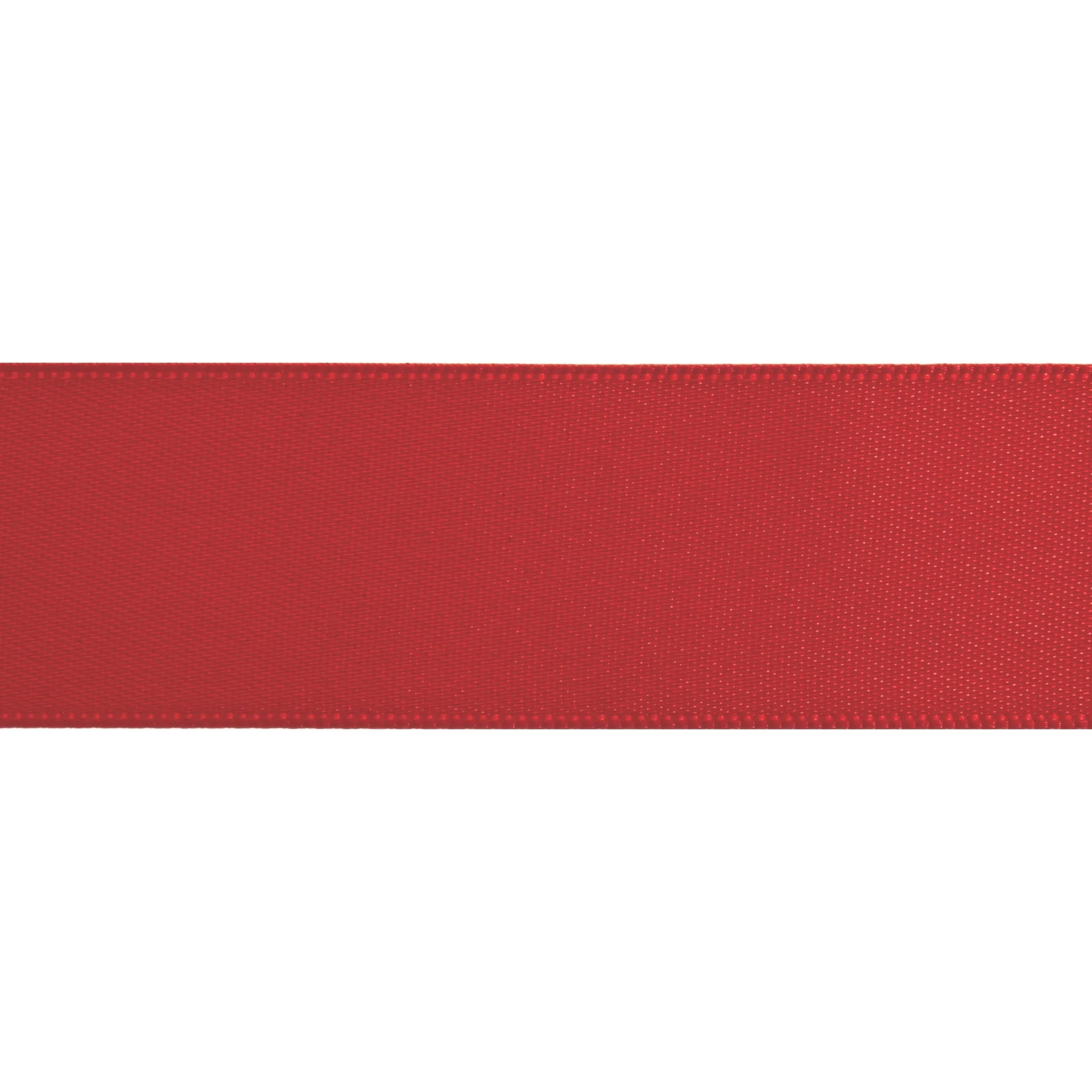 Double-Face Satin - 5m x 3mm - Scarlet
