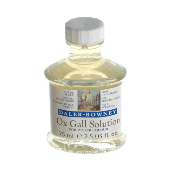 Daler Rowney Ox Gall Solution Watercolour Medium 75ml