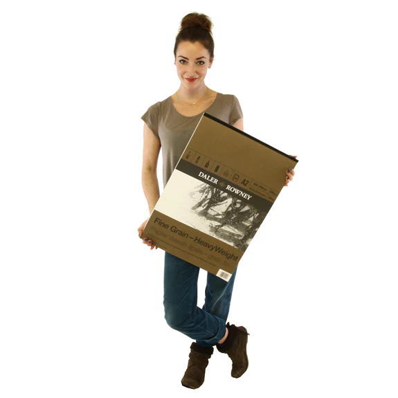 Fine Grain Drawing Pad Cartridge Paper A2 200gsm