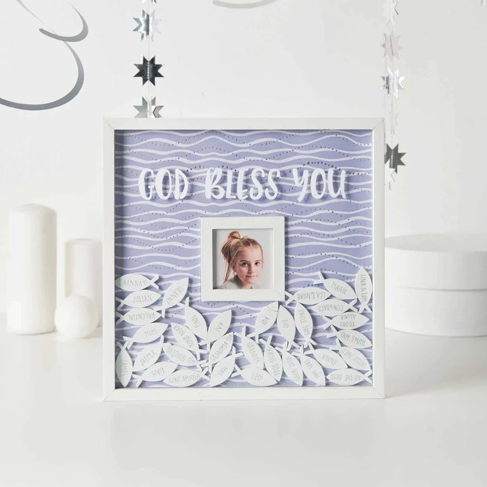 Made By Me Drop Top Frame White 30 x 30cm - Image 2
