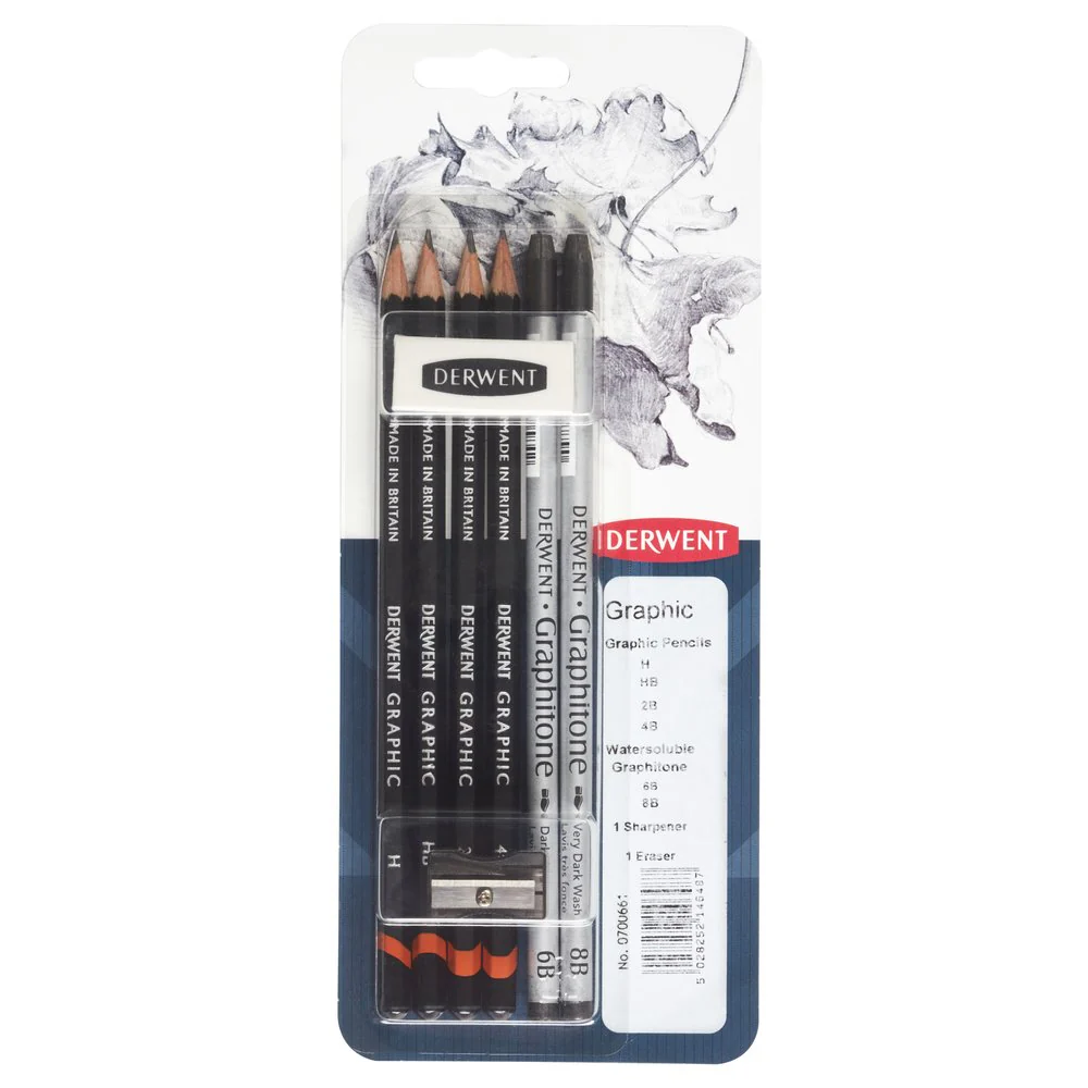 Derwent 8pk Grapic Mixed Media