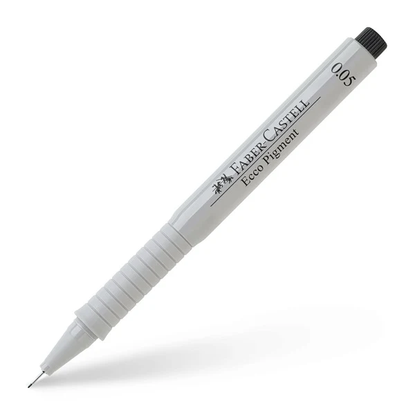 Ecco Pigment Fibre Tip Pen 0.05mm Black
