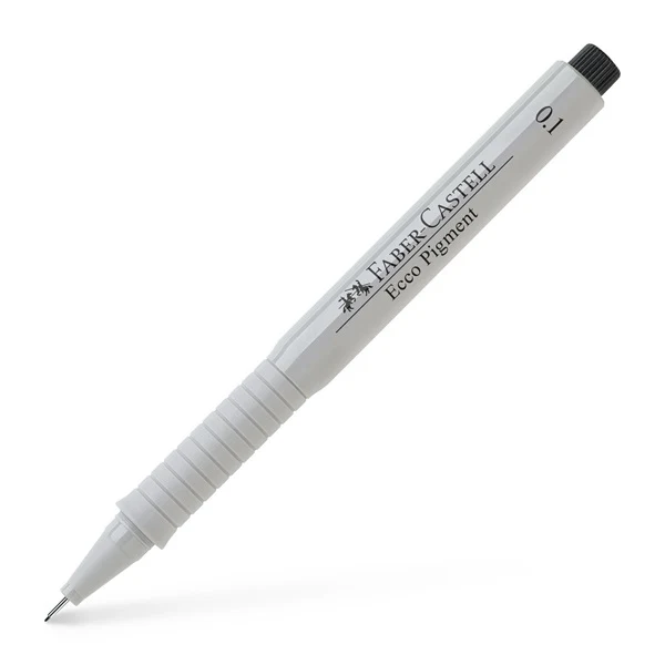 Ecco Pigment Fibre Tip Pen 0.1mm Black