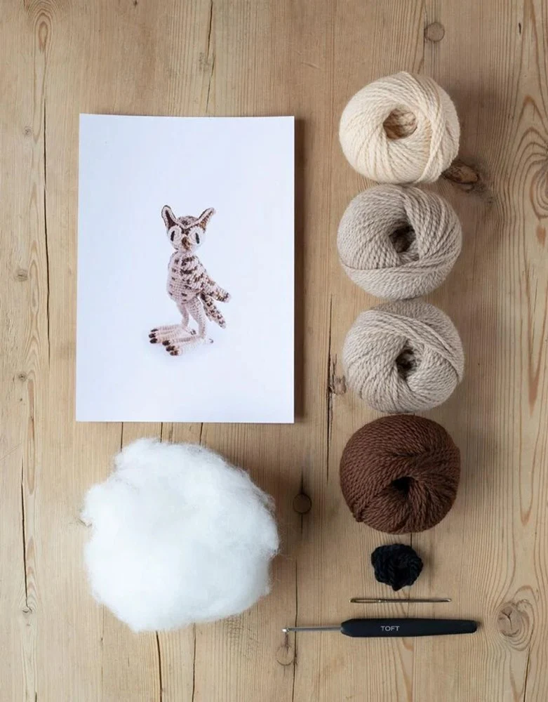 Enid the Long Eared Owl Kit - Image 3