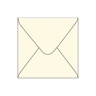 Envelopes Square Cream 40 Pack