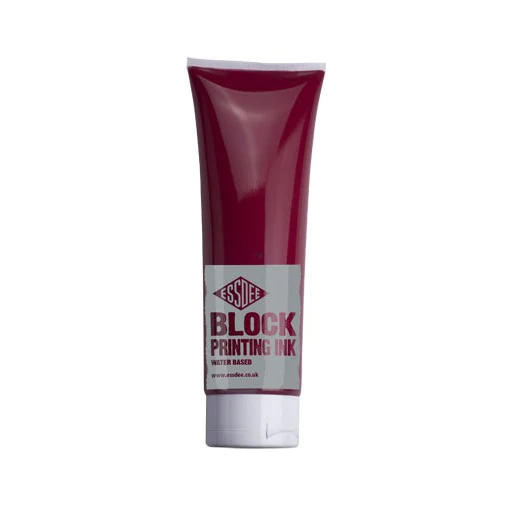 Essdee Block Printing Ink Crimson 300ml