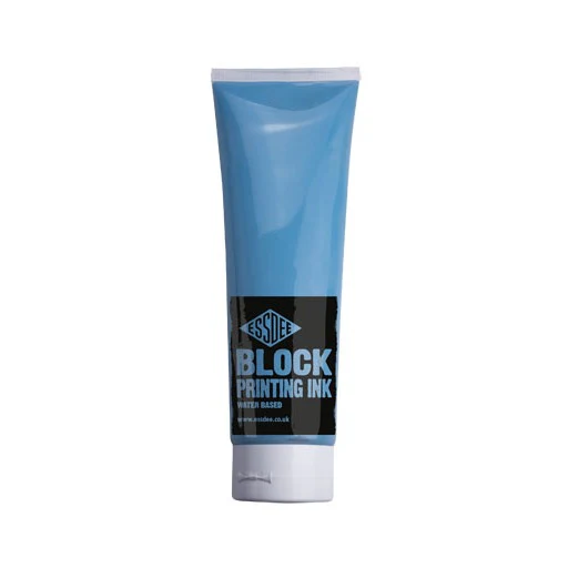 Essdee Block Printing Ink Sky Blue 300ml