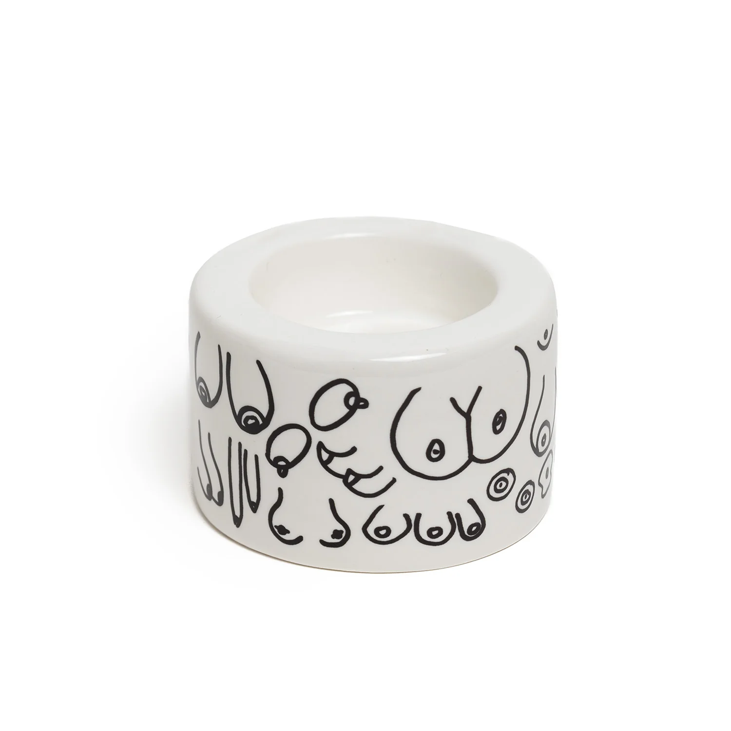 FA Boobies - Tealight Candle Holder