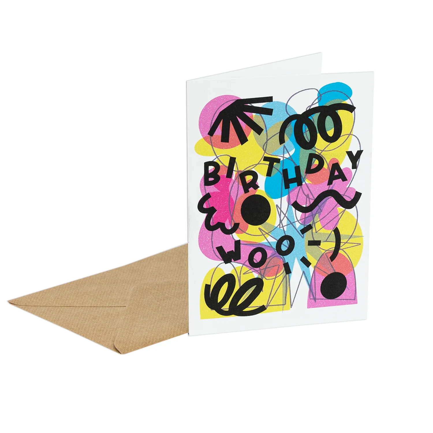 FA X CD Greetings Card - Birthday Woo - Image 2