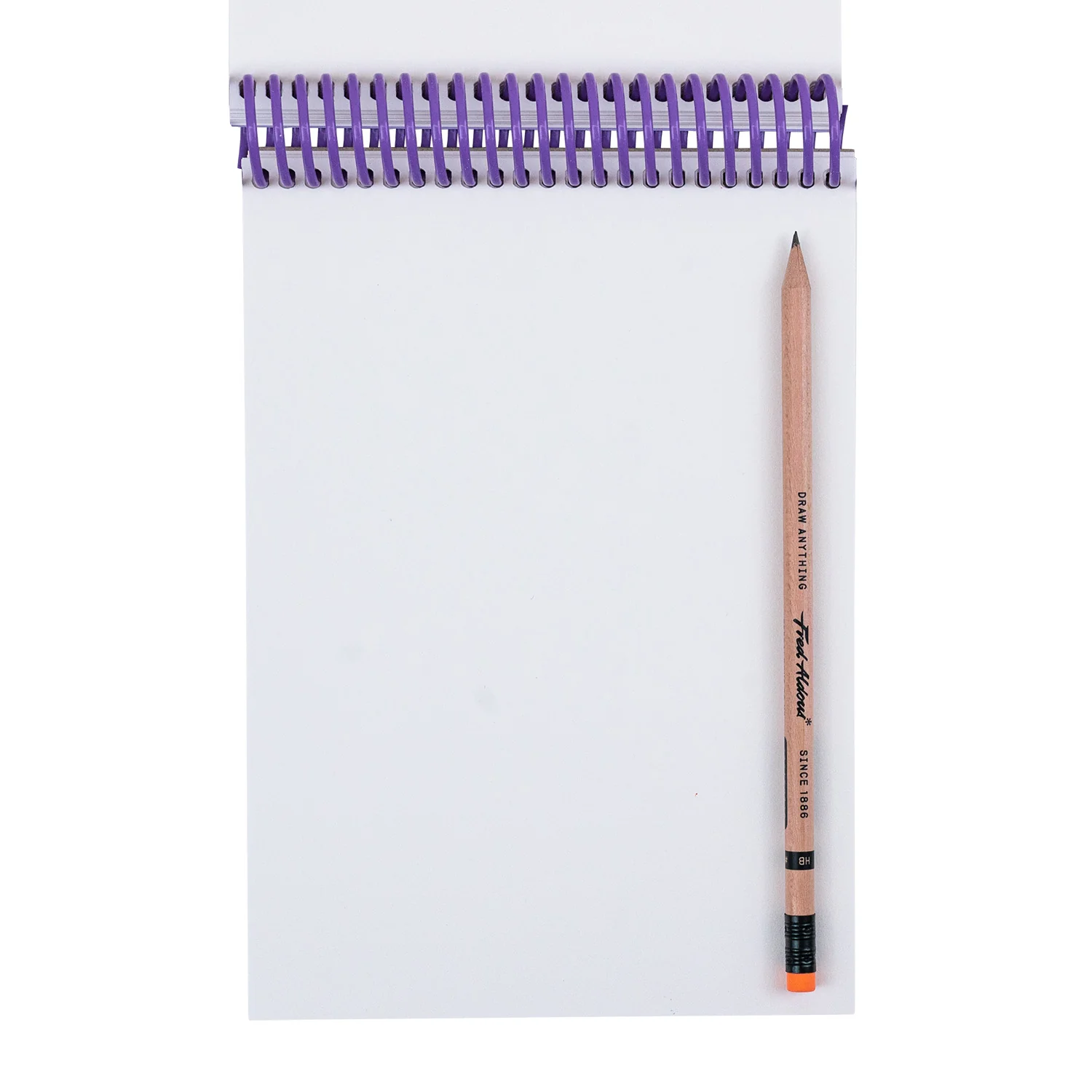 FA X Marcus Method Coil Bound A5 Sketchbook - Lavender - Image 2