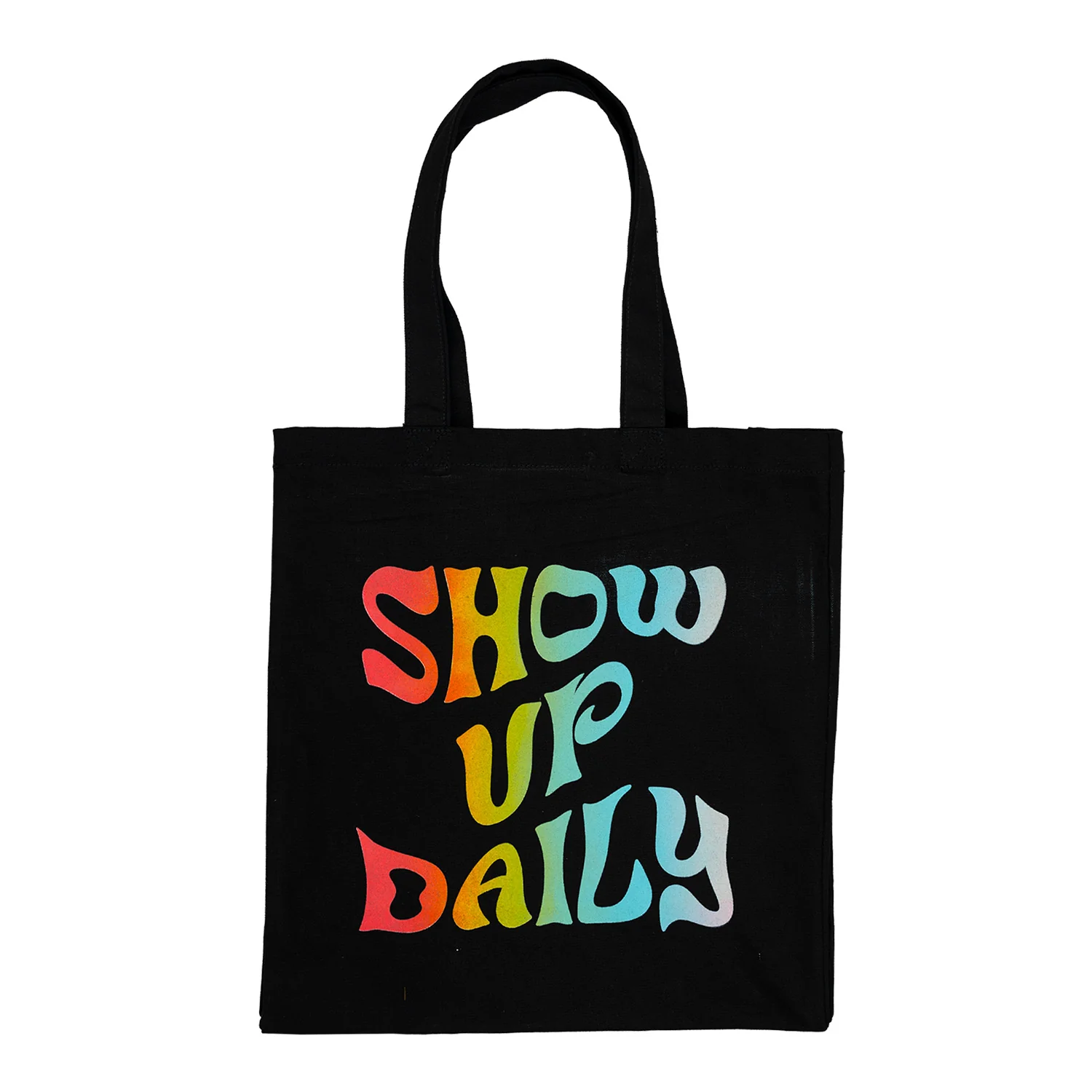 FA X Tara Collette Screen Printed Black Tote Bag - Show Up Daily