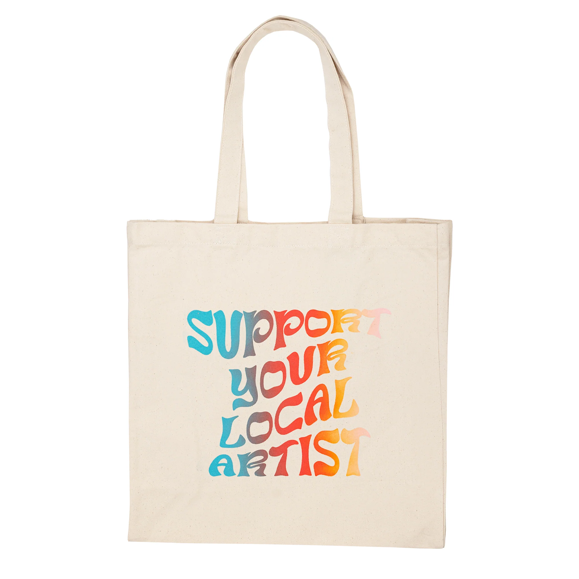 FA X Tara Collette Screen Printed Tote Bag - Support Your Local Artist