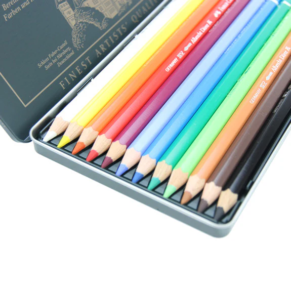 Albrecht Dürer Watercolour Pencil 12 Set - Image 2