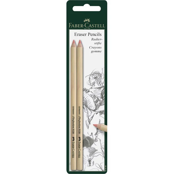 Perfection 7056 Pink Eraser Pencil 2pk