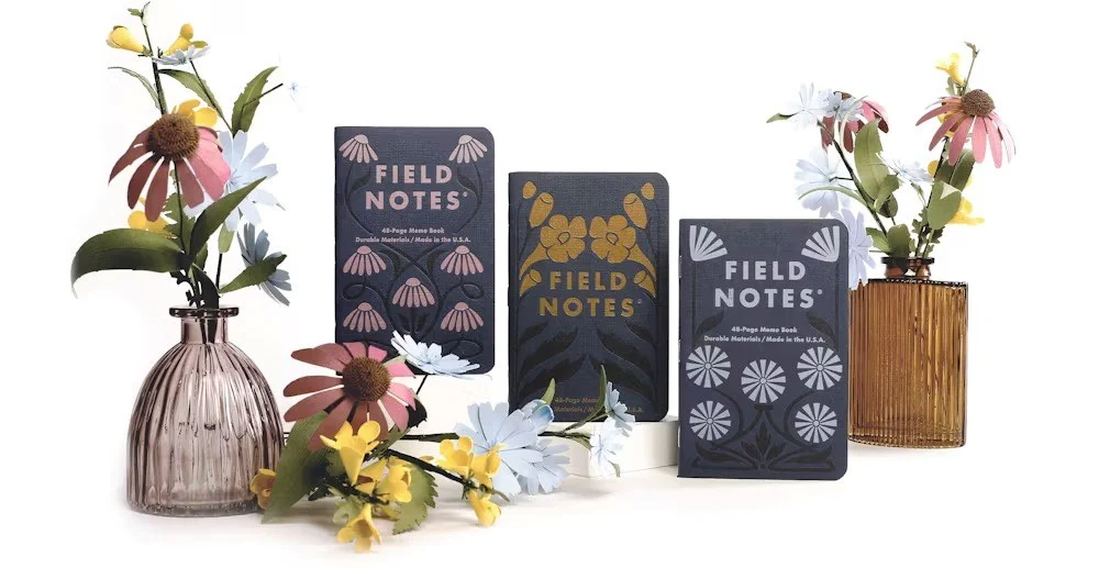 FIELD NOTES Fall Flowers 3-Pack Memo Books Lined - Image 2