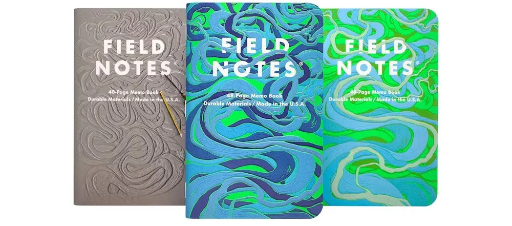 Field Notes Is A River Alive? 3-Pack Memo Books