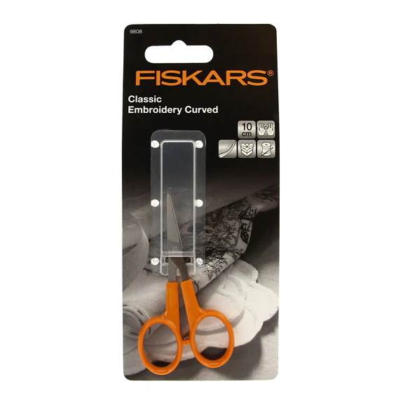 Fiskars: Embroidery Scissors - Curved 10cm