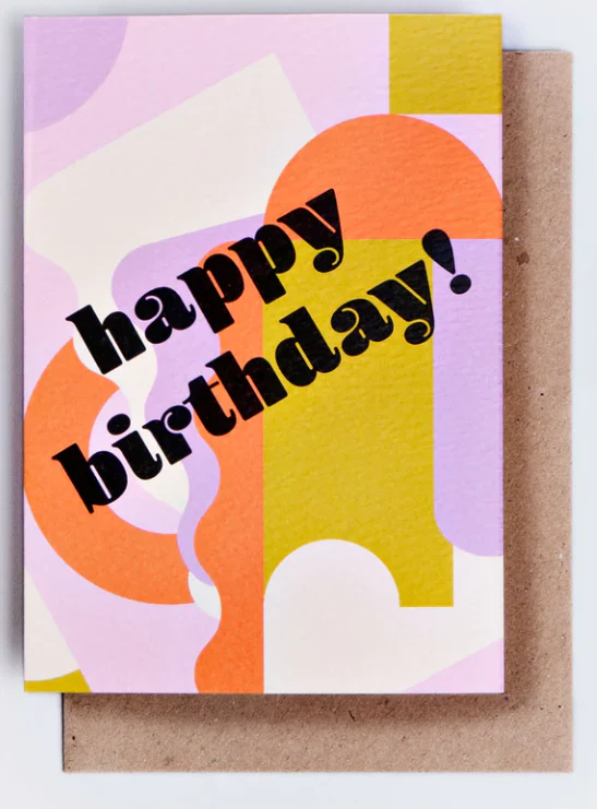 Flora Happy Birthday Card