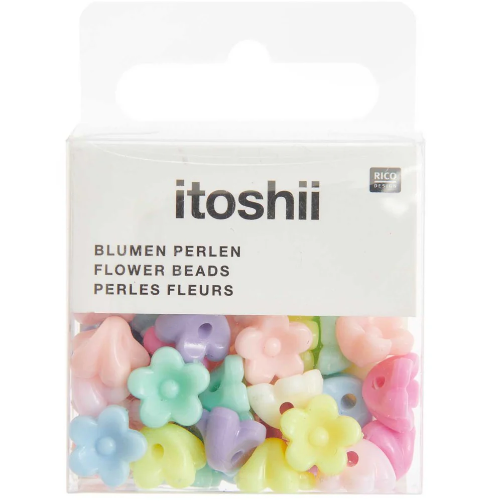 Itoshii Flower Beads Pastel