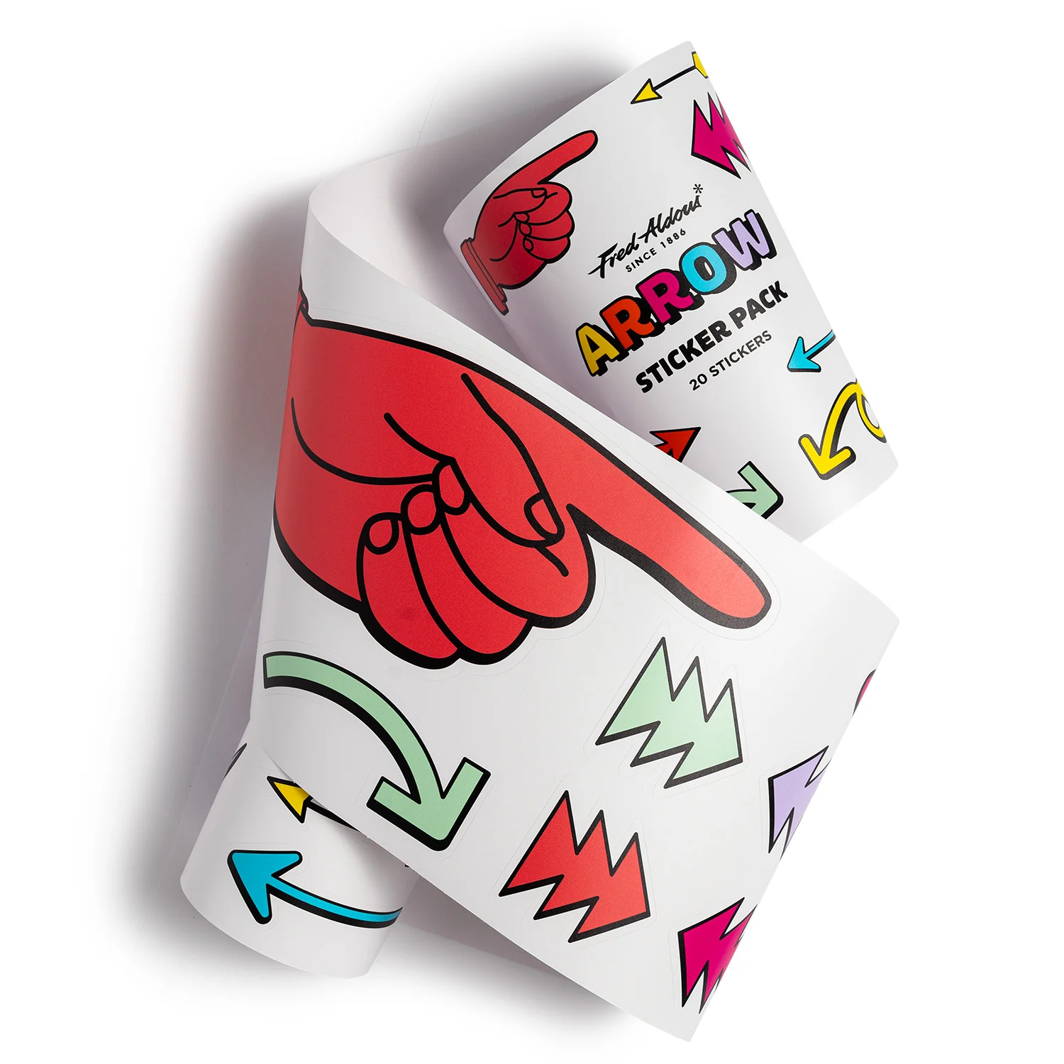 Fred Aldous Arrow Sticker Pack Large - Image 3