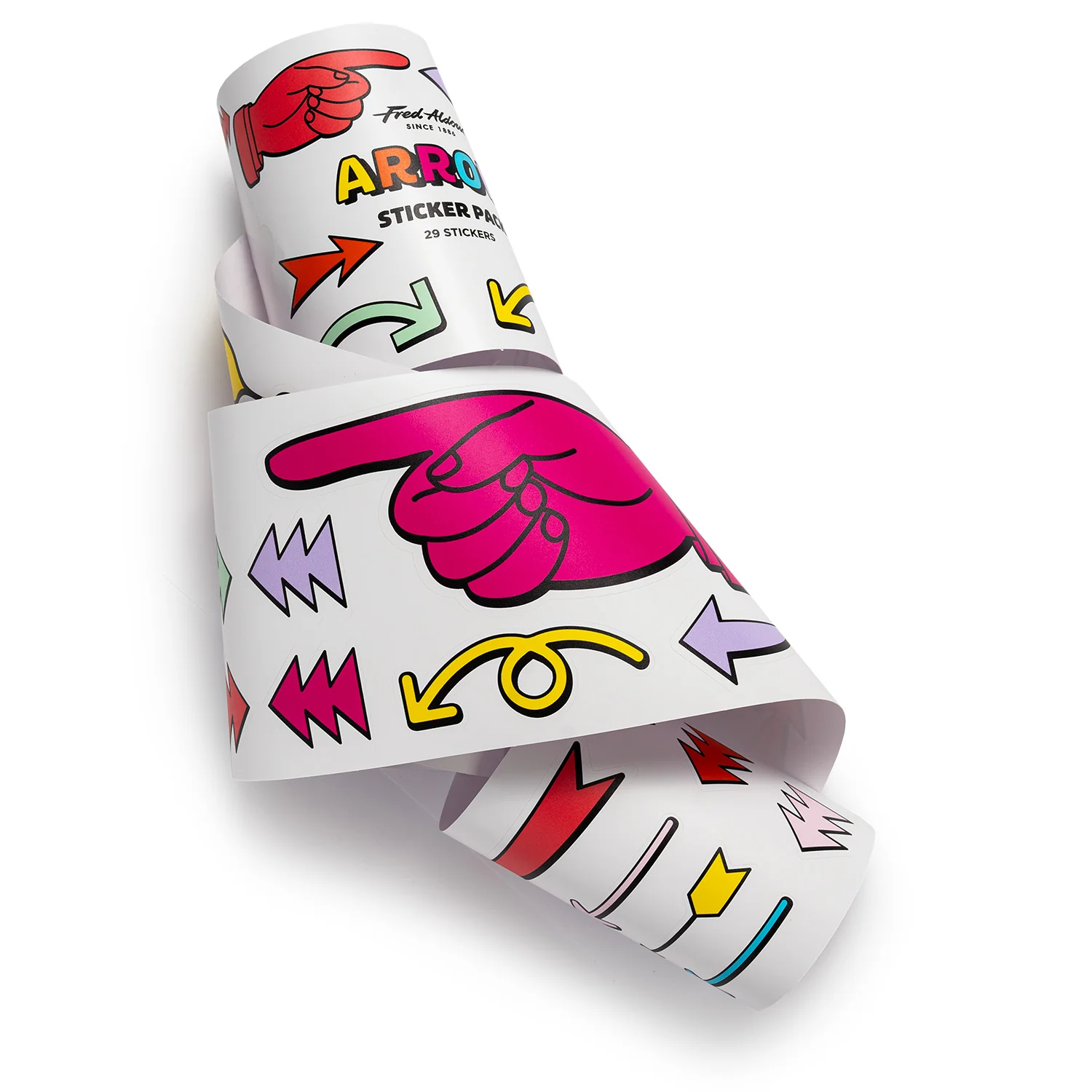 Fred Aldous Arrow Sticker Pack Medium - Image 3