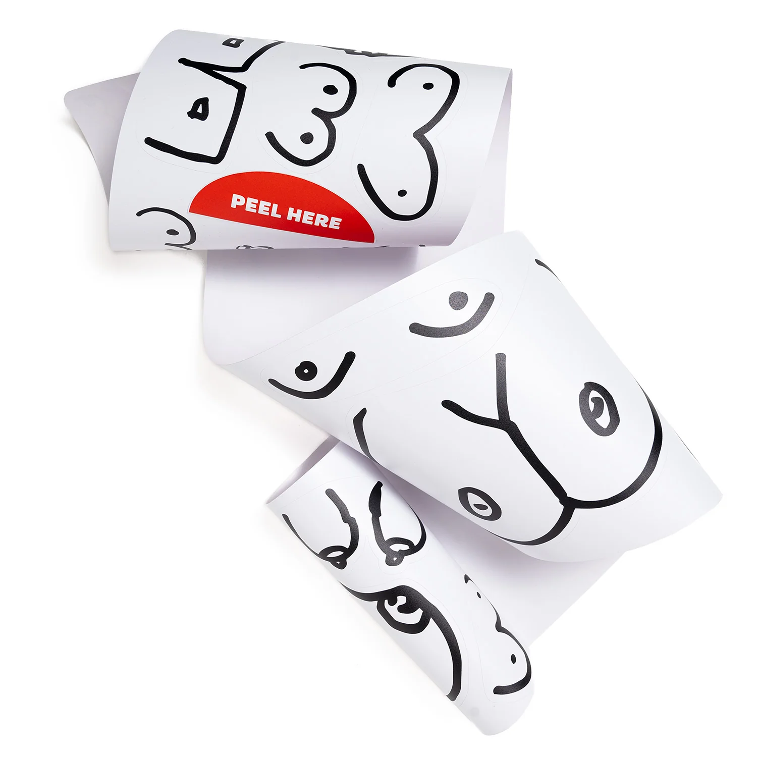 Fred Aldous Boobies Sticker Pack Large - Image 3